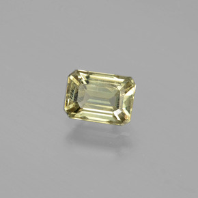 Diasporo de mudança de cor multicolorido natural 1,03ct, corte esmeralda, VS