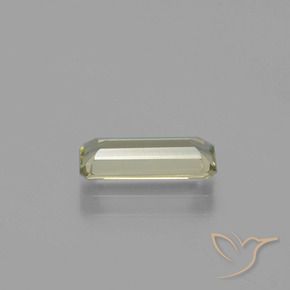 Diásporo com mudança de cor Amarelo verde Natural 1.17ct, Corte Octógono / Esmeralda, VS
