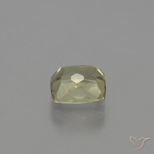 Diásporo com mudança de cor Amarelo claro Natural 1.08ct, Almofada, VS