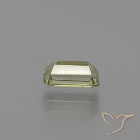 Diásporo com mudança de cor Amarelo verde Natural 1.05ct, Corte Octógono / Esmeralda, VVS-VS