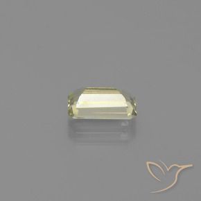 Diásporo com mudança de cor Luz amarela Natural 1.62ct, Corte Octógono / Esmeralda, VVS-VS