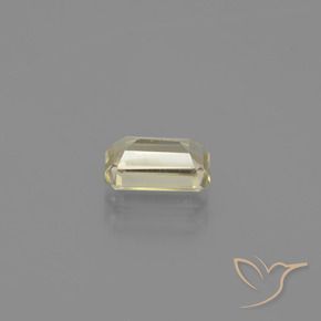 Diásporo com mudança de cor Luz amarela Natural 1.37ct, Corte Octógono / Esmeralda, VVS-VS