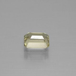 Diásporo com mudança de cor Amarelo Dourado Claro Natural 1.11ct, Corte Esmeralda, VVS-VS