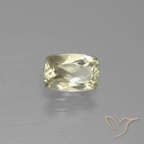 Diásporo com mudança de cor Luz amarela Natural 1.04ct, Almofada, VVS