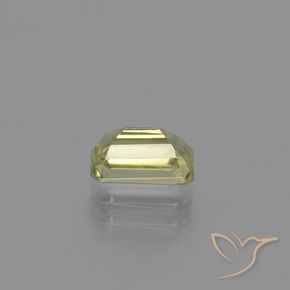 Diásporo com mudança de cor Amarelo Dourado Claro Natural 1.01ct, Corte Octógono / Esmeralda, VVS-VS