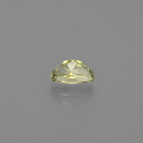 Diasporo de mudança de cor amarelo natural 1,13ct, almofada cortada, VVS