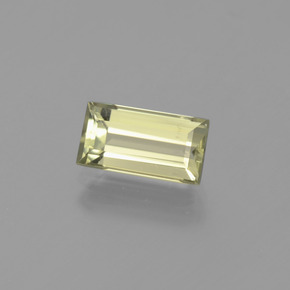 Diasporo de mudança de cor mudança de cor natural 1,68ct, baguete, VVS-VS