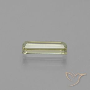 Diásporo com mudança de cor Amarelo muito claro Natural 1.18ct, baguete, VVS