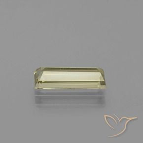 Diásporo com mudança de cor Amarelo acastanhado Natural 1.38ct, baguete, VVS-VS