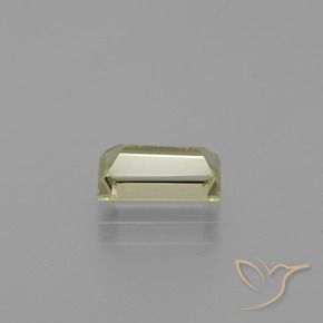 Diásporo com mudança de cor Amarelo acastanhado Natural 1.38ct, baguete, VVS