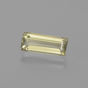 Diasporo de mudança de cor amarelo natural 1,78ct, baguete, VVS