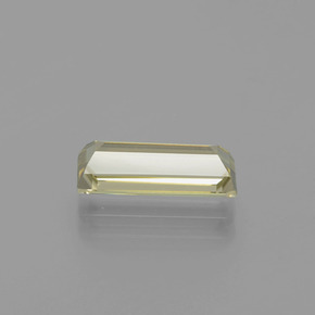 Diasporo de mudança de cor amarelo natural 1,78ct, baguete, VVS