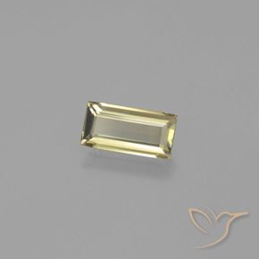 Diásporo com mudança de cor Amarelo acastanhado Natural 1.33ct, baguete, VS
