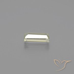 Diásporo com mudança de cor Amarelo muito claro Natural 1.25ct, baguete, VVS