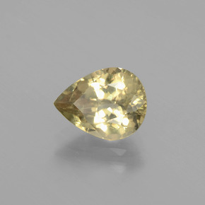 Diasporo de mudança de cor  natural 2,16ct, formato de pêra, VS