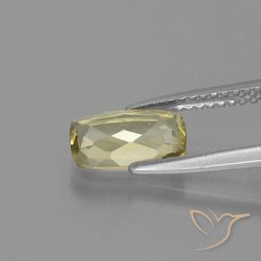 Diásporo com mudança de cor Amarelo muito claro Natural 1.16ct, Almofada, VS