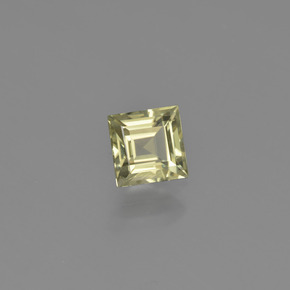 Diasporo de mudança de cor amarelo natural 1,32ct, quadrado, VVS-VS