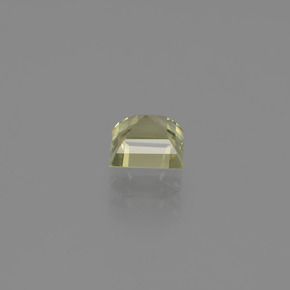 Diasporo de mudança de cor amarelo natural 1,32ct, quadrado, VVS-VS