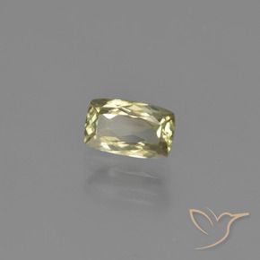 Diásporo com mudança de cor Luz amarela Natural 1.16ct, Almofada, VVS-VS