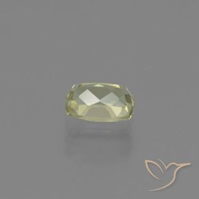 Diásporo com mudança de cor Amarelo muito claro Natural 1.04ct, Almofada, VVS-VS