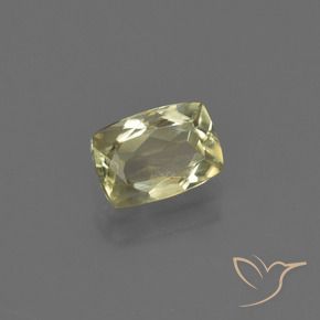 Diásporo com mudança de cor Amarelo acastanhado Natural 1.04ct, Almofada, VS