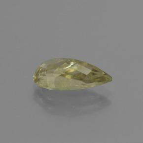 Diasporo de mudança de cor mudança de cor natural 2,40ct, formato de pêra, SI