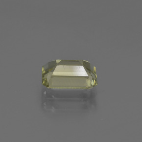 Diasporo de mudança de cor amarelo natural 0,97ct, corte esmeralda, VVS-VS
