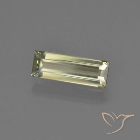 Diásporo com mudança de cor Amarelo acastanhado Natural 1.75ct, baguete, VVS-VS