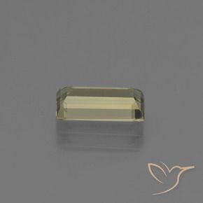 Diásporo com mudança de cor Amarelo acastanhado Natural 1.42ct, baguete, VVS