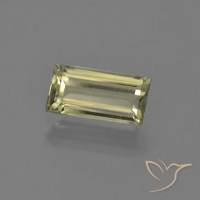 Diásporo com mudança de cor Amarelo acastanhado Natural 1.33ct, baguete, VVS