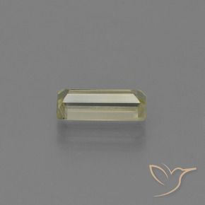 Diásporo com mudança de cor amarelo médio Natural 1.18ct, baguete, VS
