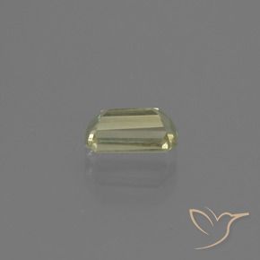 Diásporo com mudança de cor Amarelo acastanhado Natural 0.79ct, Corte Octógono / Esmeralda, VS-SI
