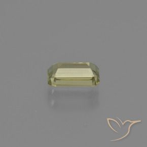 Diásporo com mudança de cor Amarelo verde Natural 0.70ct, Corte Octógono / Esmeralda, VS