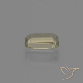 Diásporo com mudança de cor Luz amarela Natural 0.83ct, Corte Octógono / Esmeralda, VVS-VS