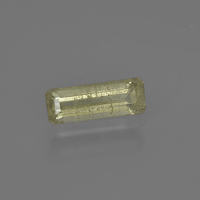 Diasporo de mudança de cor mudança de cor natural 0,81ct, corte esmeralda, VS-SI