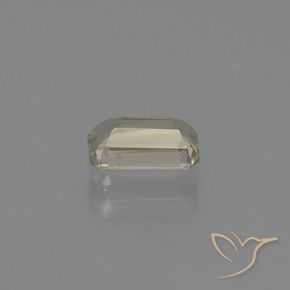 Diásporo com mudança de cor Luz amarela Natural 0.85ct, Corte Octógono / Esmeralda, VS