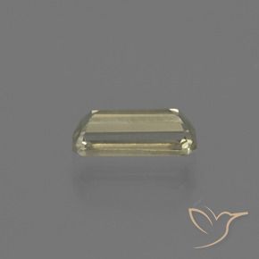 Diásporo com mudança de cor Amarelo claro Natural 0.84ct, Corte Octógono / Esmeralda, VS-SI