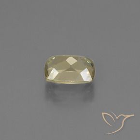 Diásporo com mudança de cor Amarelo muito claro Natural 0.92ct, Almofada, VS