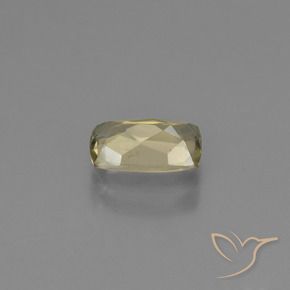 Diásporo com mudança de cor amarelo médio Natural 0.82ct, Almofada, VS