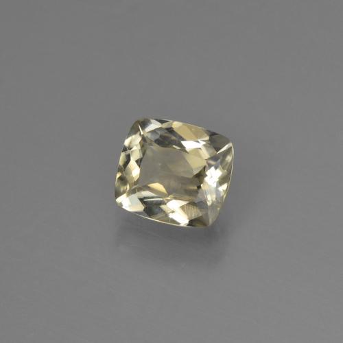 Diasporo de mudança de cor amarelo natural 0,86ct, almofada cortada, VS
