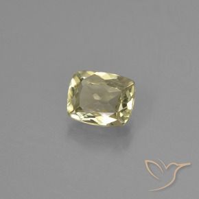 Diásporo com mudança de cor Amarelo muito claro Natural 0.75ct, Almofada, VS