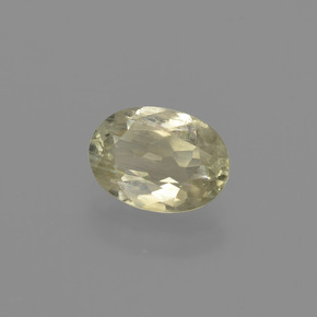 Diásporo com mudança de cor Luz amarela Natural 0.90ct, Corte Oval, VS-SI