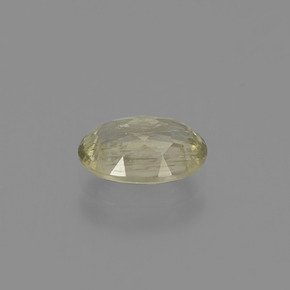 Diásporo com mudança de cor Luz amarela Natural 0.90ct, Corte Oval, VS-SI