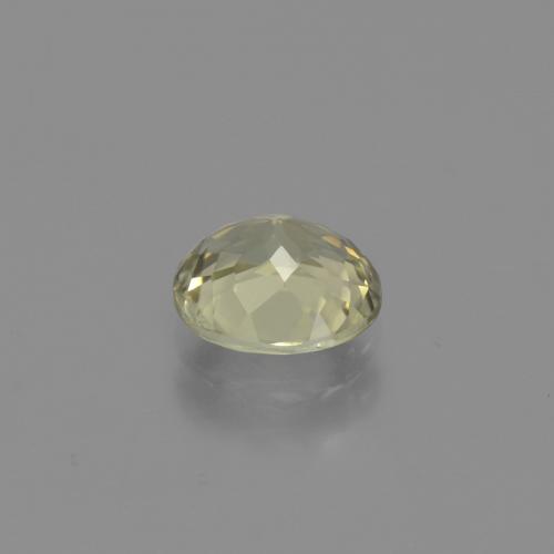Diásporo com mudança de cor Amarelo muito claro Natural 0.85ct, Corte Oval, VS