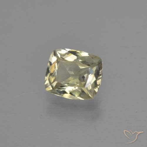 Diásporo com mudança de cor Luz amarela Natural 0.86ct, Almofada, VVS-VS