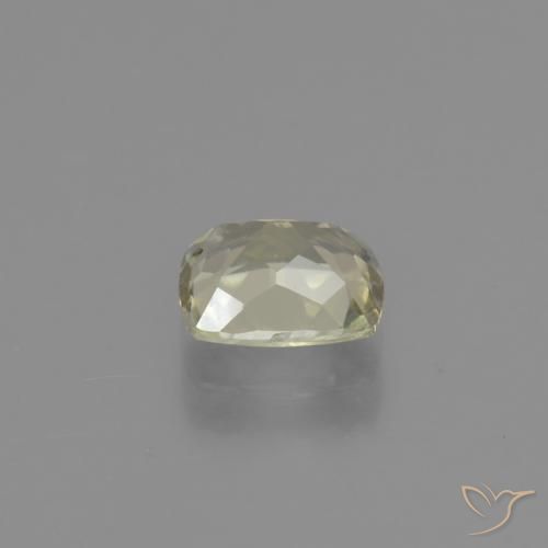 Diásporo com mudança de cor Luz amarela Natural 0.86ct, Almofada, VVS-VS