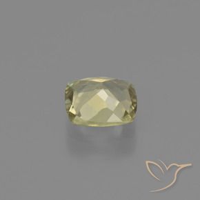 Diásporo com mudança de cor Luz amarela Natural 0.78ct, Almofada, VS