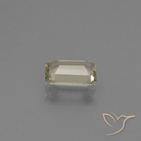 Diásporo com mudança de cor Amarelo acastanhado Natural 0.67ct, Corte Octógono / Esmeralda, VS