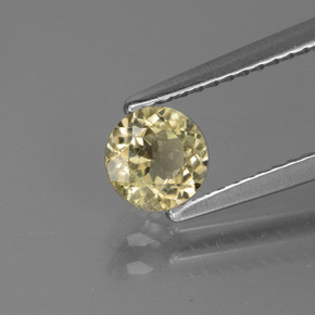 Diasporo de mudança de cor mudança de cor natural 0,59ct, corte redondo, VS-SI