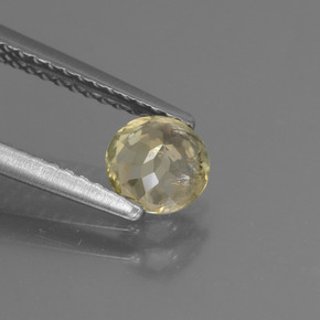 Diasporo de mudança de cor mudança de cor natural 0,59ct, corte redondo, VS-SI